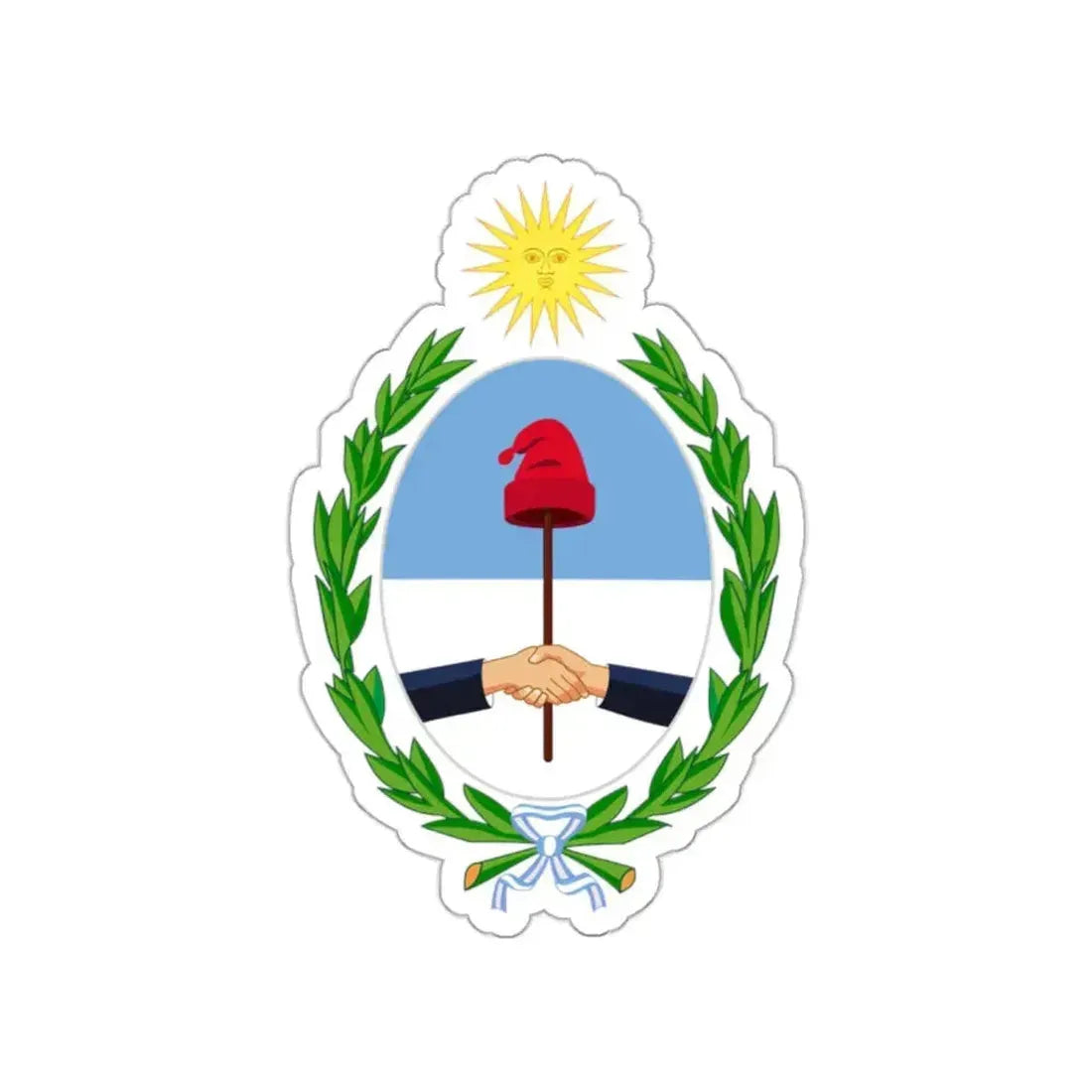 Coat of Arms San Juan Argentina STICKER Vinyl Die-Cut Decal 2 Inch - The Sticker Space