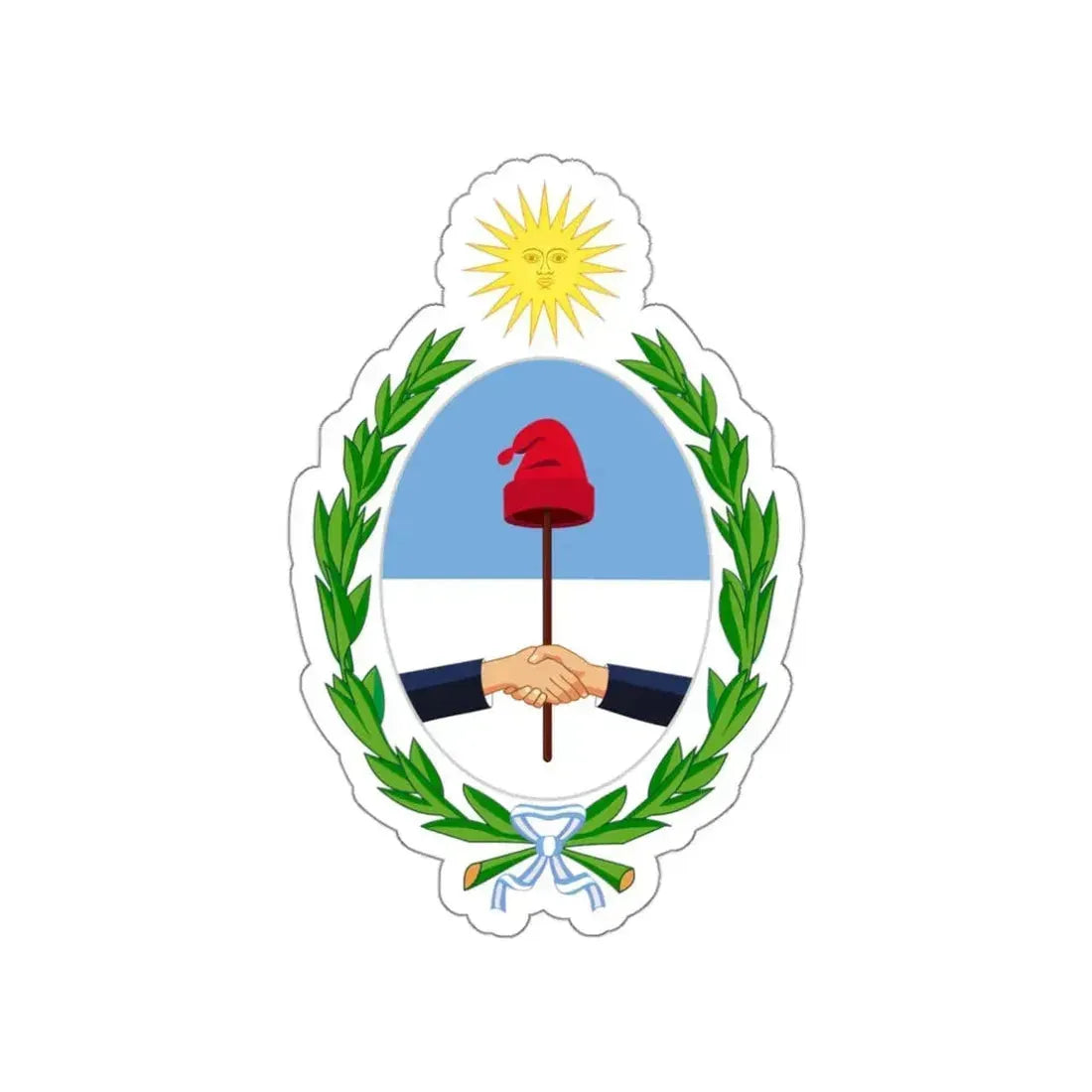 Coat of Arms San Juan Argentina STICKER Vinyl Die-Cut Decal 3 Inch - The Sticker Space