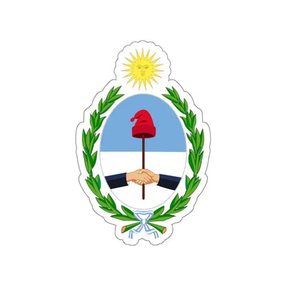 Coat of Arms San Juan Argentina STICKER Vinyl Die-Cut Decal 4 Inch - The Sticker Space