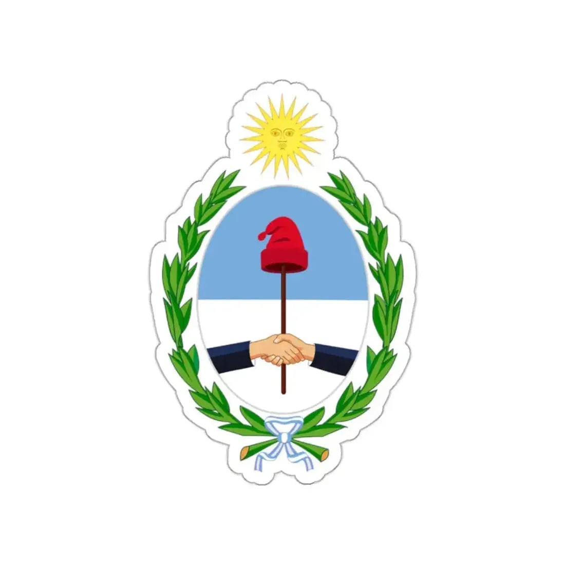 Coat of Arms San Juan Argentina STICKER Vinyl Die-Cut Decal - The Sticker Space