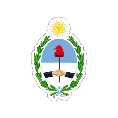 Coat of Arms San Juan Argentina STICKER Vinyl Die-Cut Decal - The Sticker Space