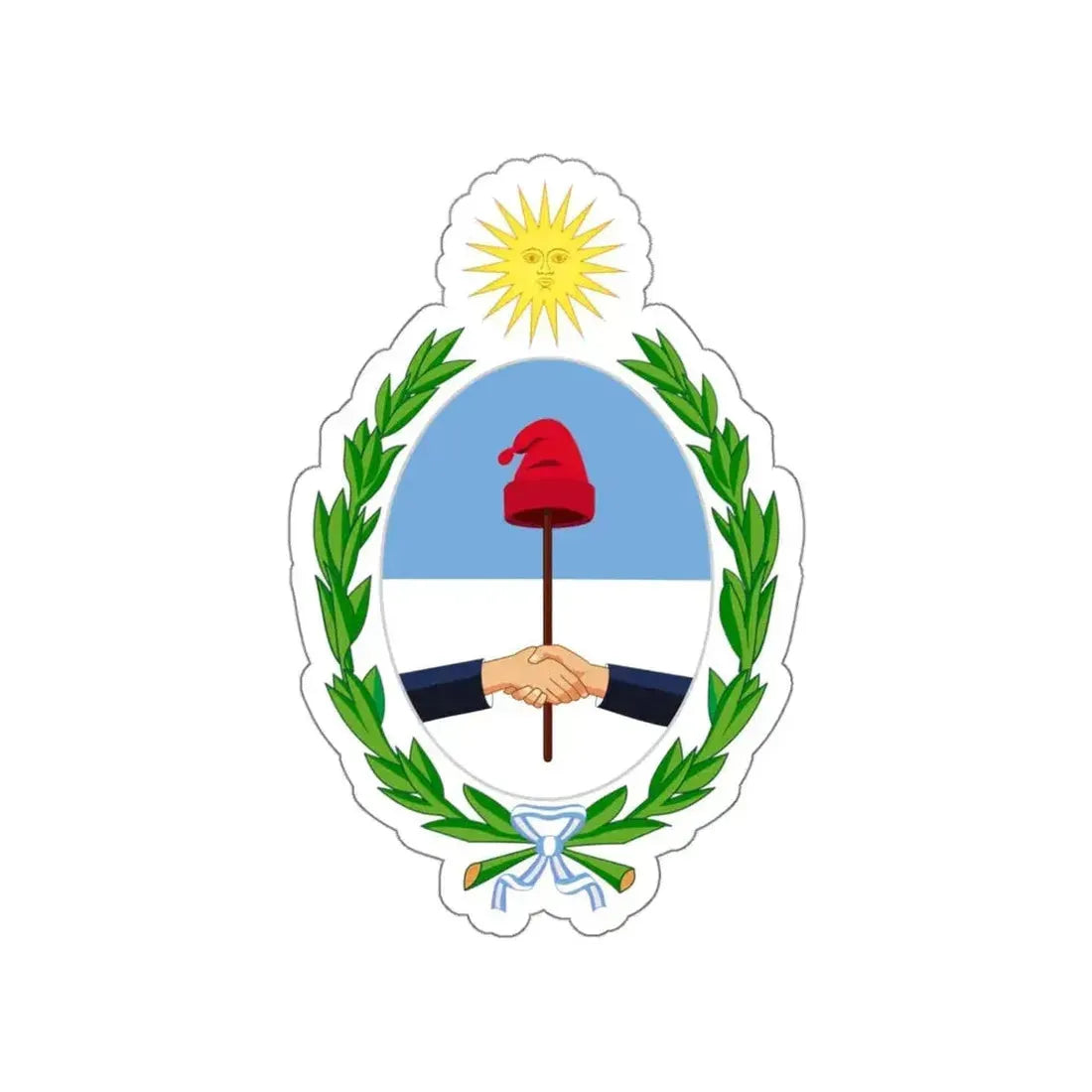 Coat of Arms San Juan Argentina STICKER Vinyl Die-Cut Decal - The Sticker Space