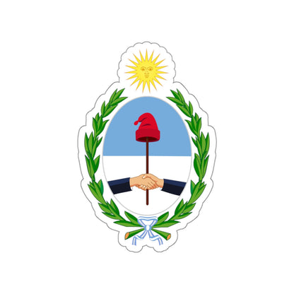 Coat of Arms San Juan Argentina STICKER Vinyl Die-Cut Decal-White-The Sticker Space