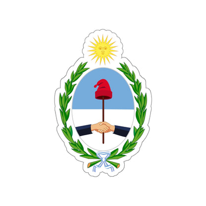 Coat of Arms San Juan Argentina STICKER Vinyl Die-Cut Decal-White-The Sticker Space