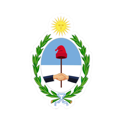 Coat of Arms San Juan Argentina - STICKER Vinyl Kiss-Cut Decal 2 Inch White - The Sticker Space