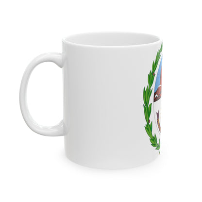 Coat of Arms Santa Cruz Argentina - White Coffee Mug-The Sticker Space