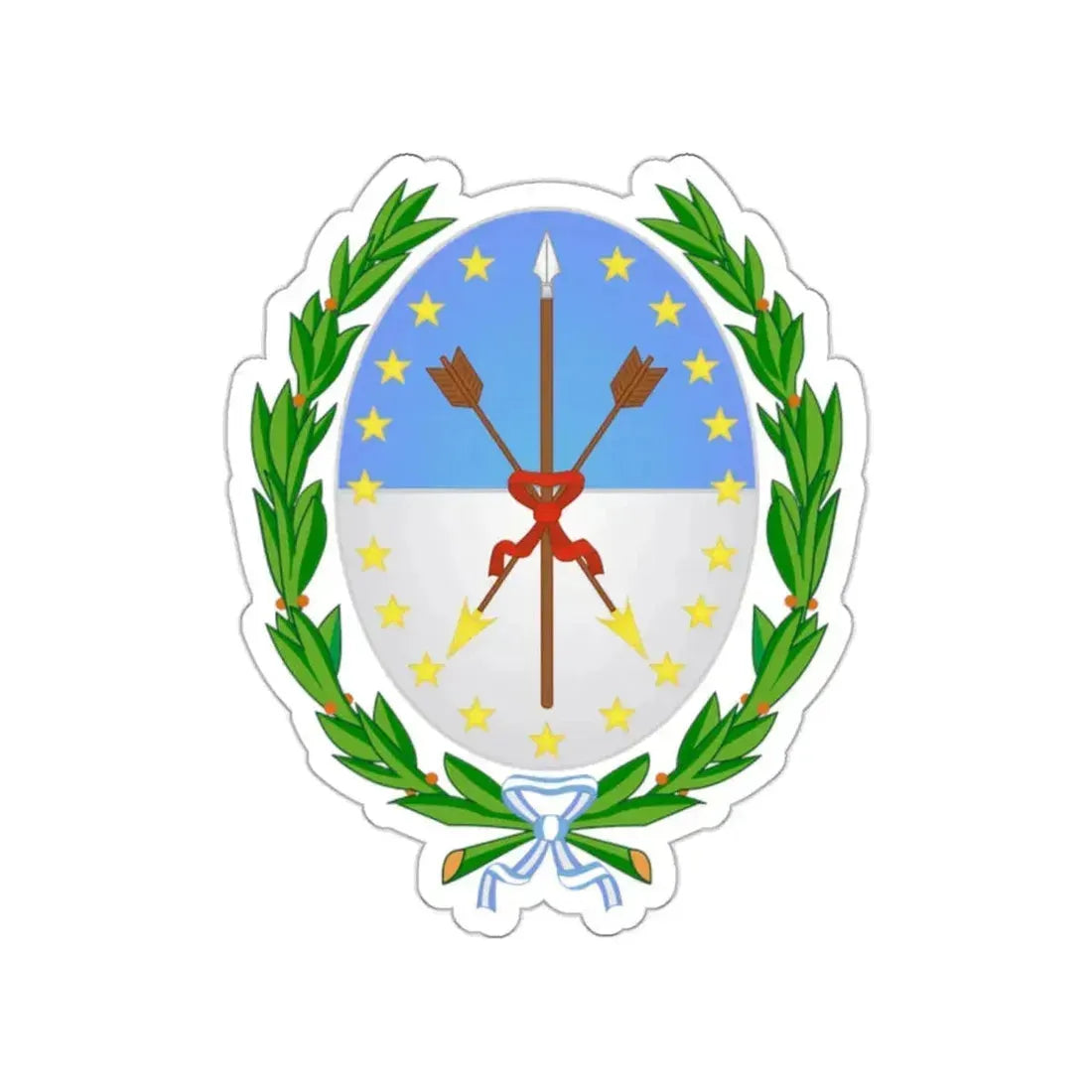 Coat of Arms Santa Fe Argentina STICKER Vinyl Die-Cut Decal 2 Inch - The Sticker Space
