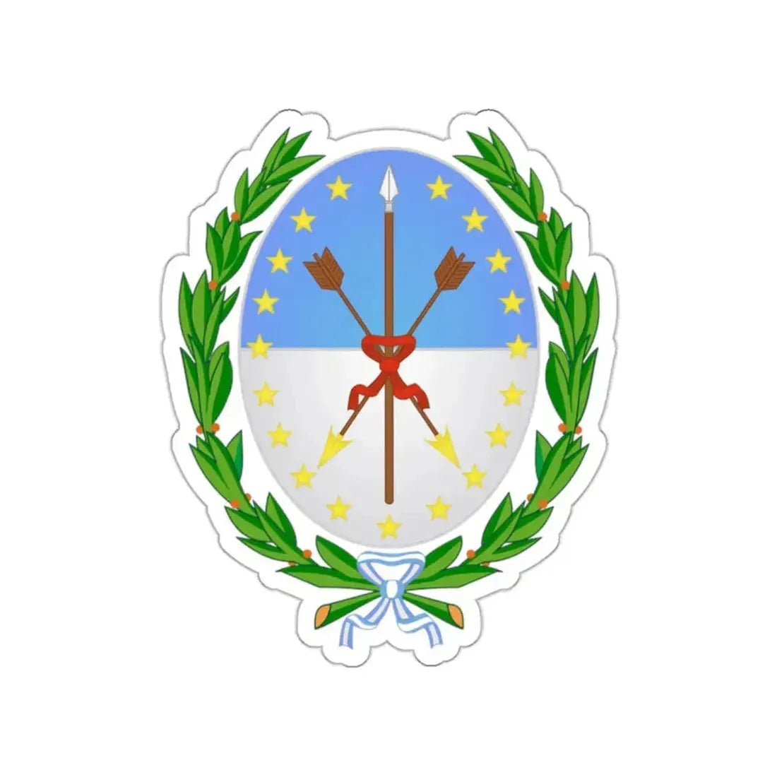Coat of Arms Santa Fe Argentina STICKER Vinyl Die-Cut Decal - The Sticker Space