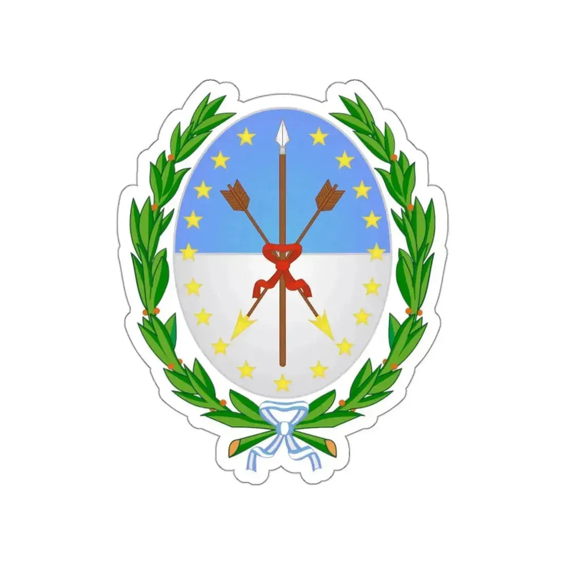 Coat of Arms Santa Fe Argentina STICKER Vinyl Die-Cut Decal - The Sticker Space