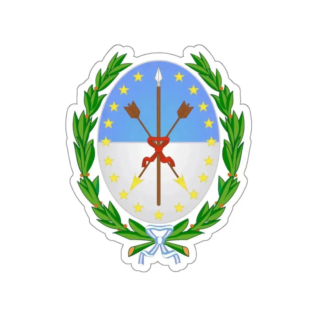 Coat of Arms Santa Fe Argentina STICKER Vinyl Die-Cut Decal - The Sticker Space