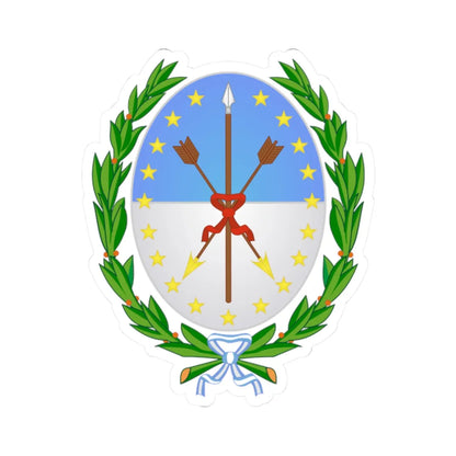 Coat of Arms Santa Fe Argentina - STICKER Vinyl Kiss-Cut Decal 2 Inch White - The Sticker Space