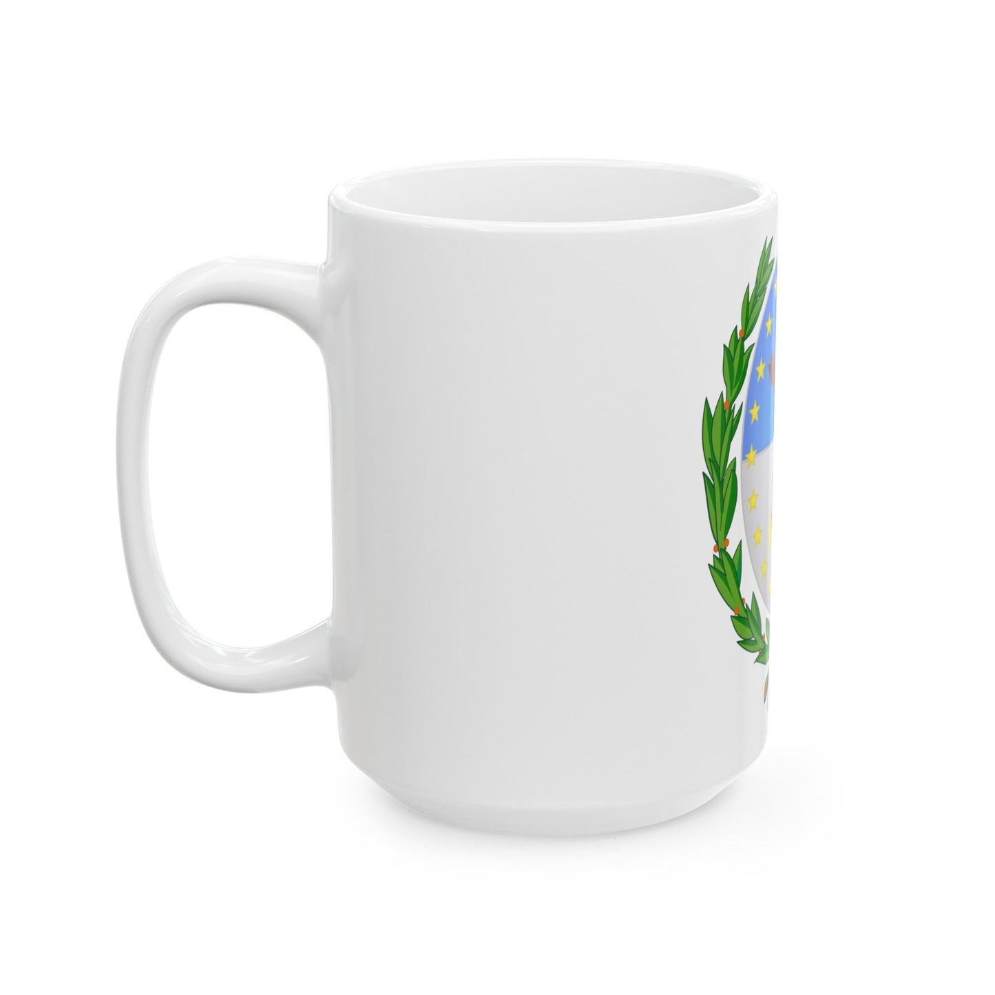 Coat of Arms Santa Fe Argentina - White Coffee Mug-The Sticker Space