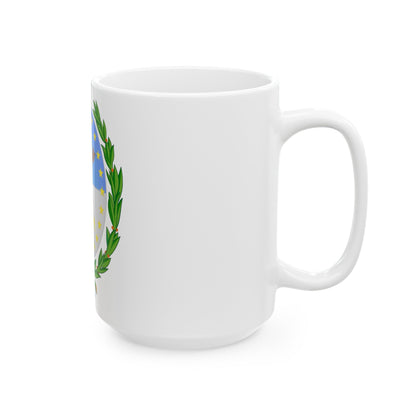 Coat of Arms Santa Fe Argentina - White Coffee Mug-The Sticker Space