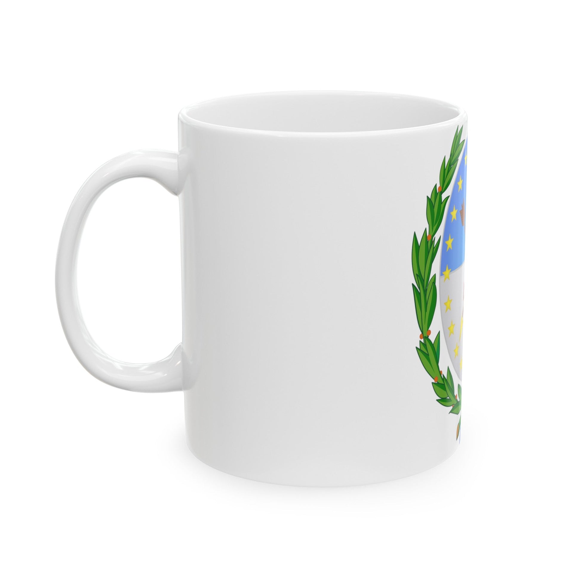 Coat of Arms Santa Fe Argentina - White Coffee Mug-The Sticker Space