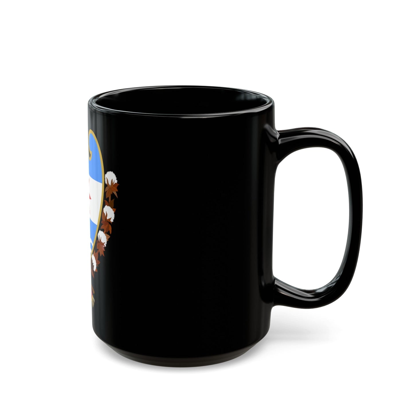 Coat of Arms Santiago del Estero Argentina - Black Coffee Mug-The Sticker Space