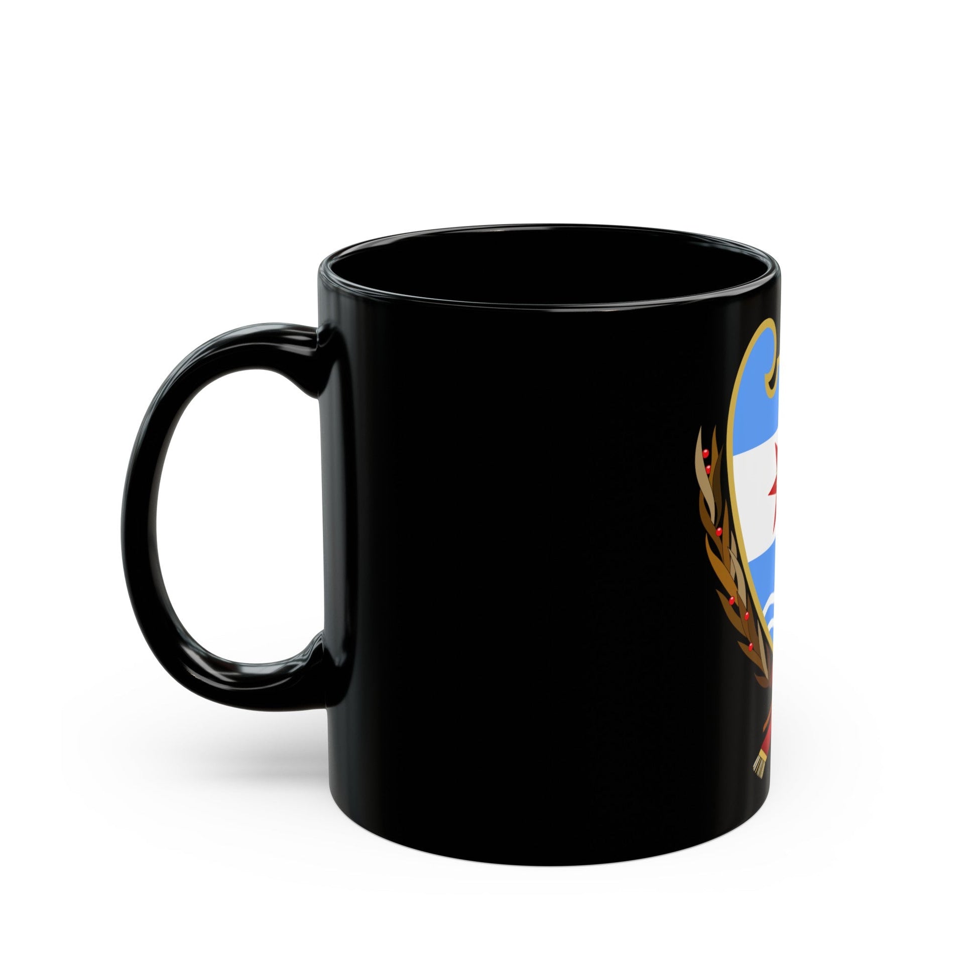 Coat of Arms Santiago del Estero Argentina - Black Coffee Mug-The Sticker Space