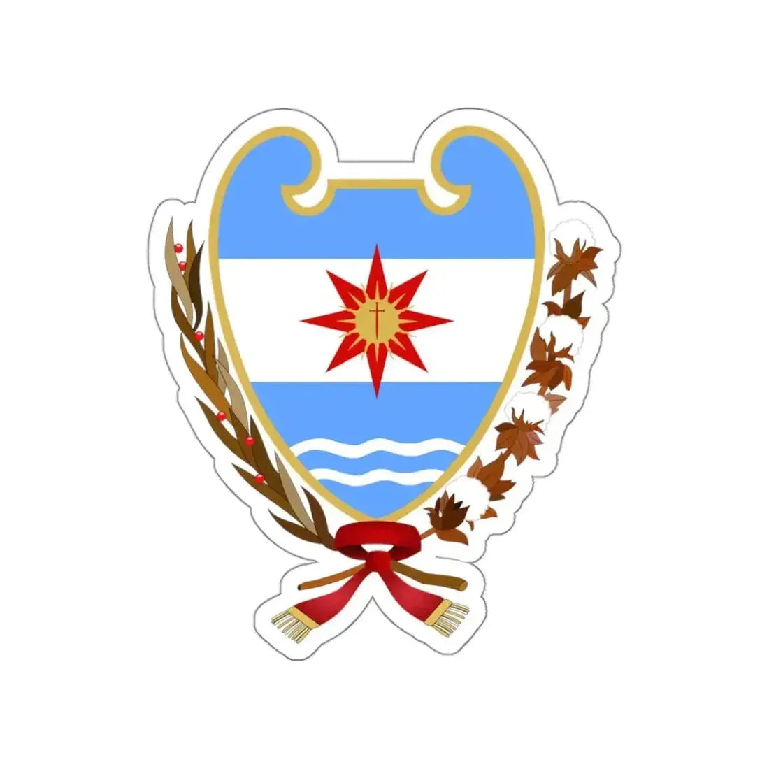 Coat of Arms Santiago del Estero Argentina STICKER Vinyl Die-Cut Decal - The Sticker Space