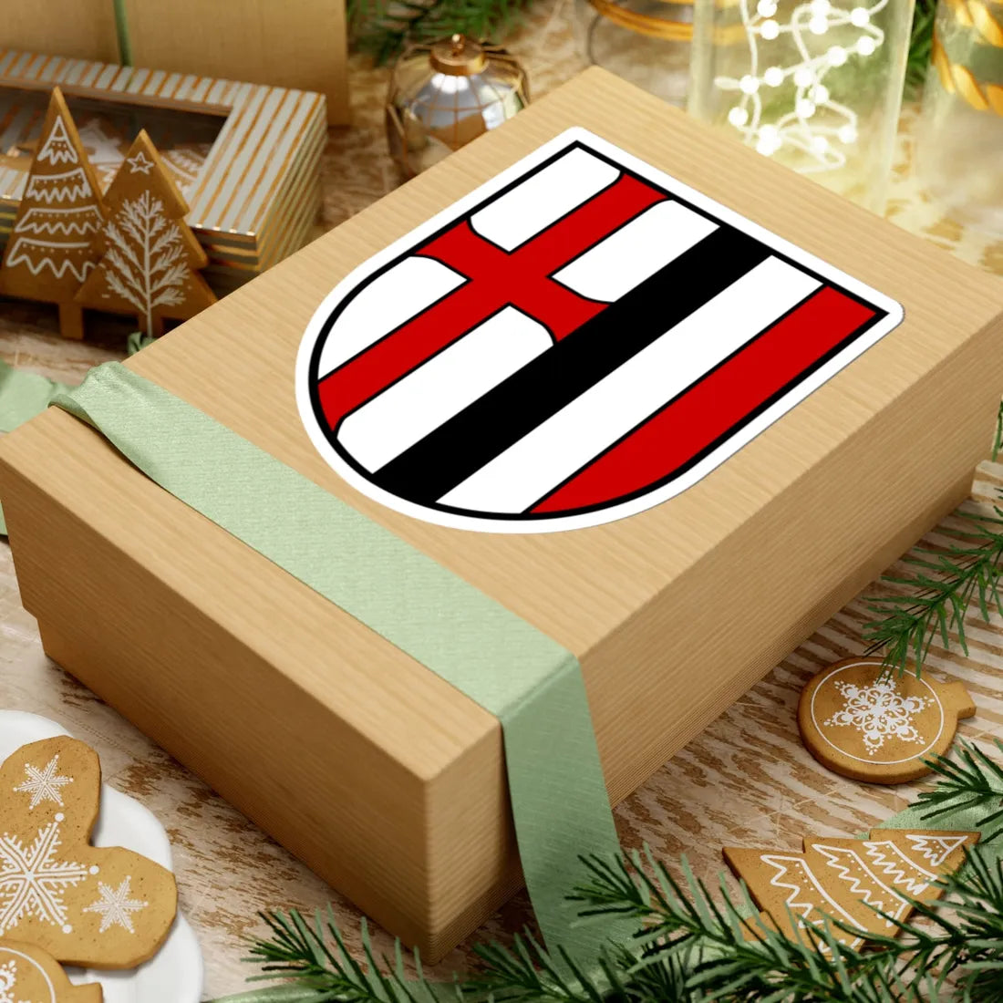 Coat of arms Schlierbach Upper Austria (Austria) (Coat of Arms) STICKER Vinyl Kiss-Cut Decal - The Sticker Space