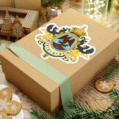 Coat of Arms Second Mexican Empire (Mexico) (Coat of Arms) STICKER Vinyl Kiss-Cut Decal - The Sticker Space