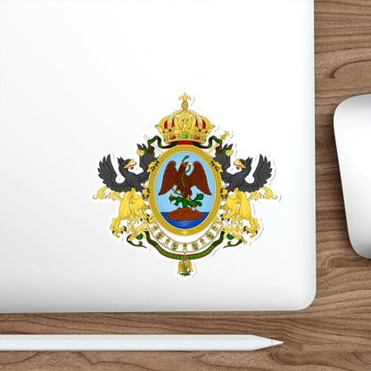 Coat of Arms Second Mexican Empire STICKER Vinyl Die-Cut Decal-The Sticker Space