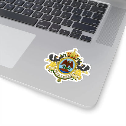 Coat of Arms Second Mexican Empire - STICKER Vinyl Kiss-Cut Decal - The Sticker Space