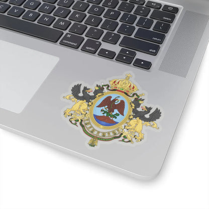Coat of Arms Second Mexican Empire - STICKER Vinyl Kiss-Cut Decal - The Sticker Space