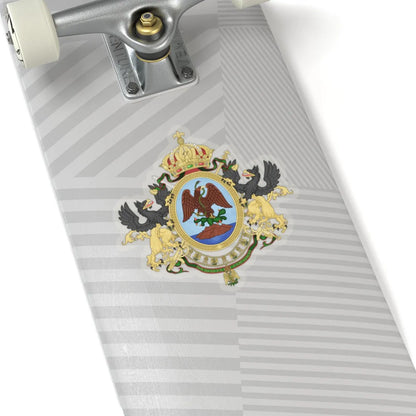 Coat of Arms Second Mexican Empire - STICKER Vinyl Kiss-Cut Decal - The Sticker Space