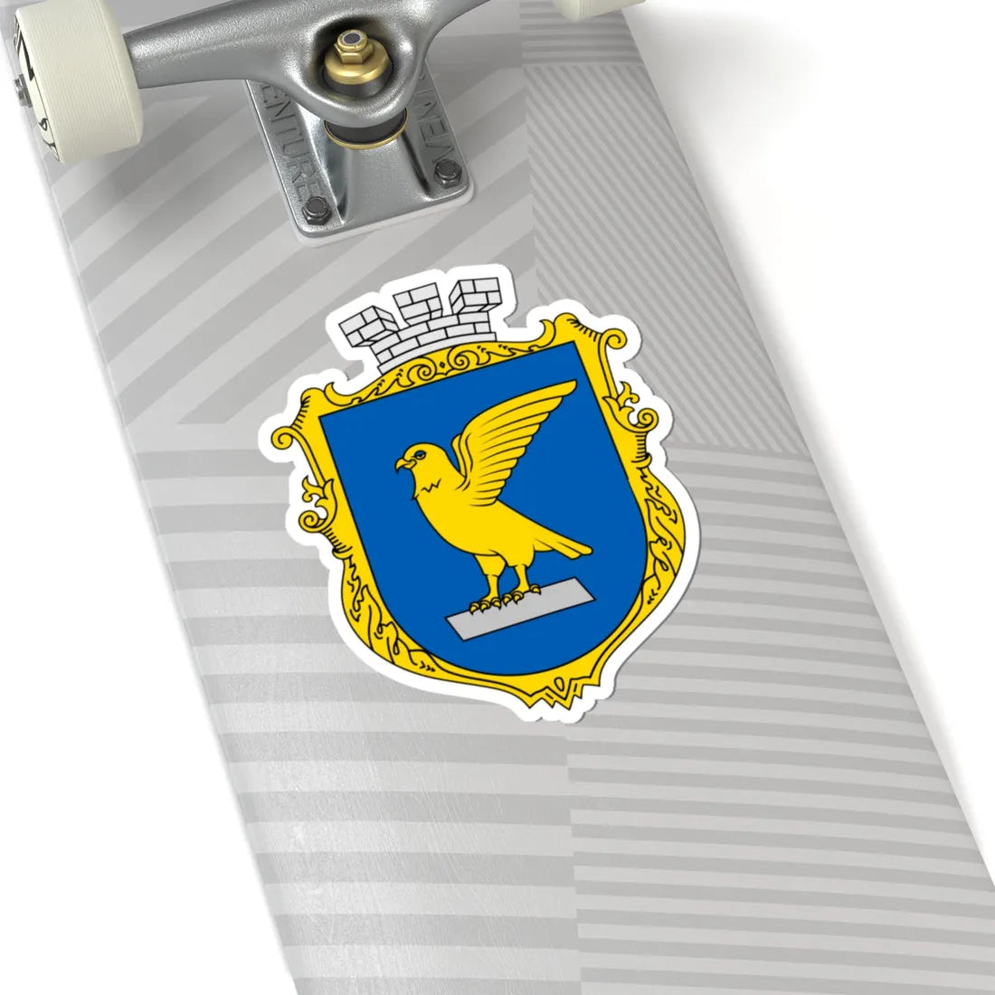 Coat of arms Sokal (Ukraine) (Coat of Arms) STICKER Vinyl Kiss-Cut Decal - The Sticker Space