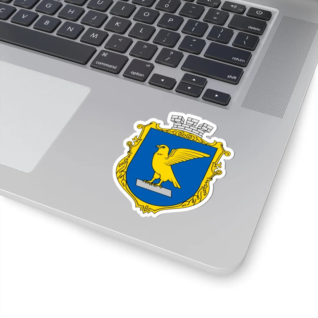 Coat of arms Sokal (Ukraine) (Coat of Arms) STICKER Vinyl Kiss-Cut Decal - The Sticker Space
