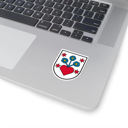 Coat of arms st agatha (Austria) (Coat of Arms) STICKER Vinyl Kiss-Cut Decal - The Sticker Space