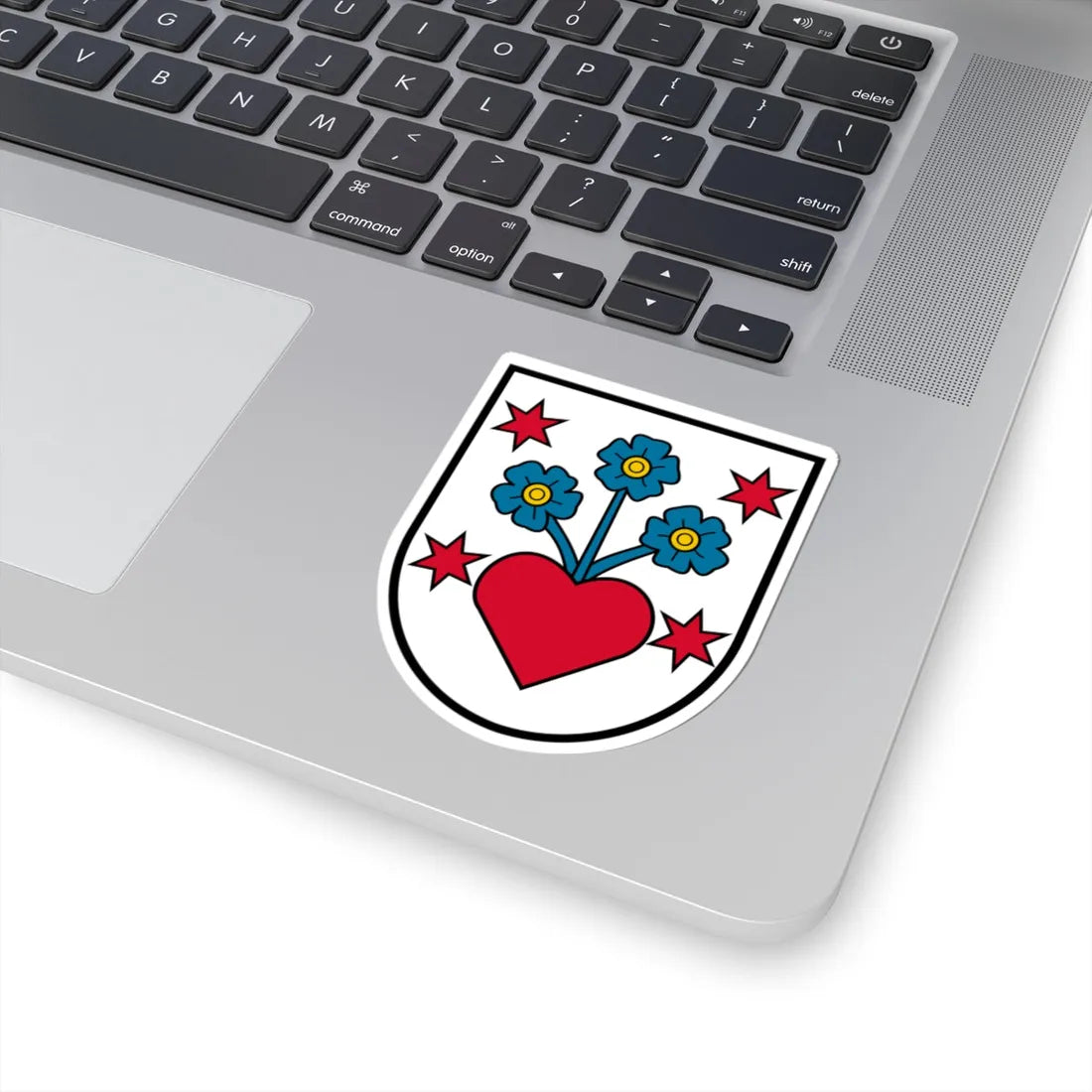 Coat of arms st agatha (Austria) (Coat of Arms) STICKER Vinyl Kiss-Cut Decal - The Sticker Space