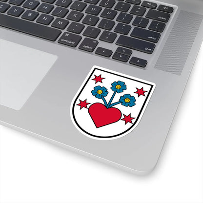 Coat of arms st agatha (Austria) (Coat of Arms) STICKER Vinyl Kiss-Cut Decal - The Sticker Space