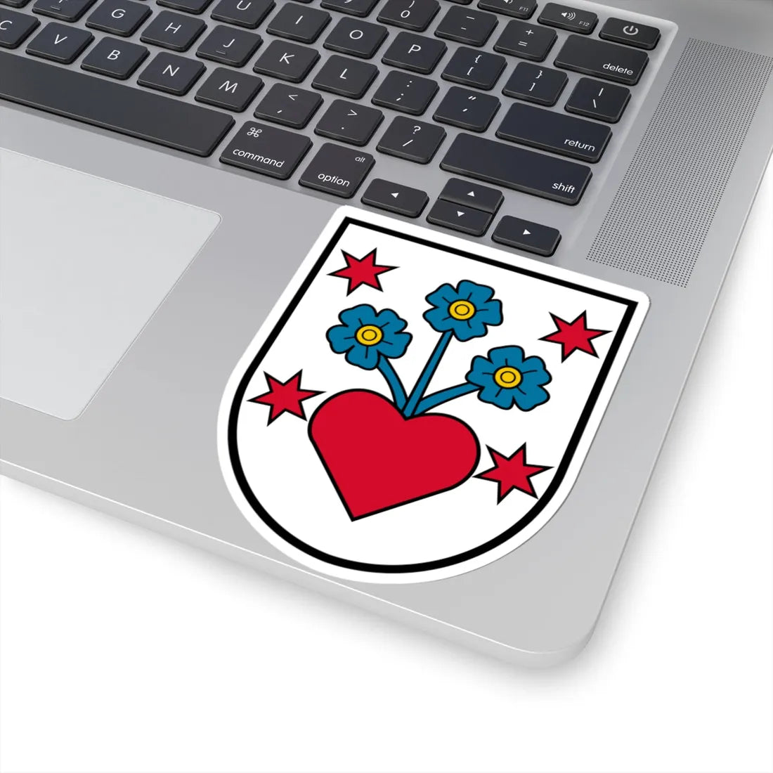 Coat of arms st agatha (Austria) (Coat of Arms) STICKER Vinyl Kiss-Cut Decal - The Sticker Space