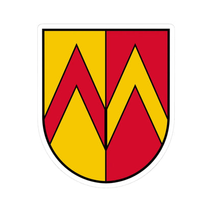Coat of arms St Marien (Austria) (Coat of Arms) STICKER Vinyl Kiss-Cut Decal 3 Inch White - The Sticker Space