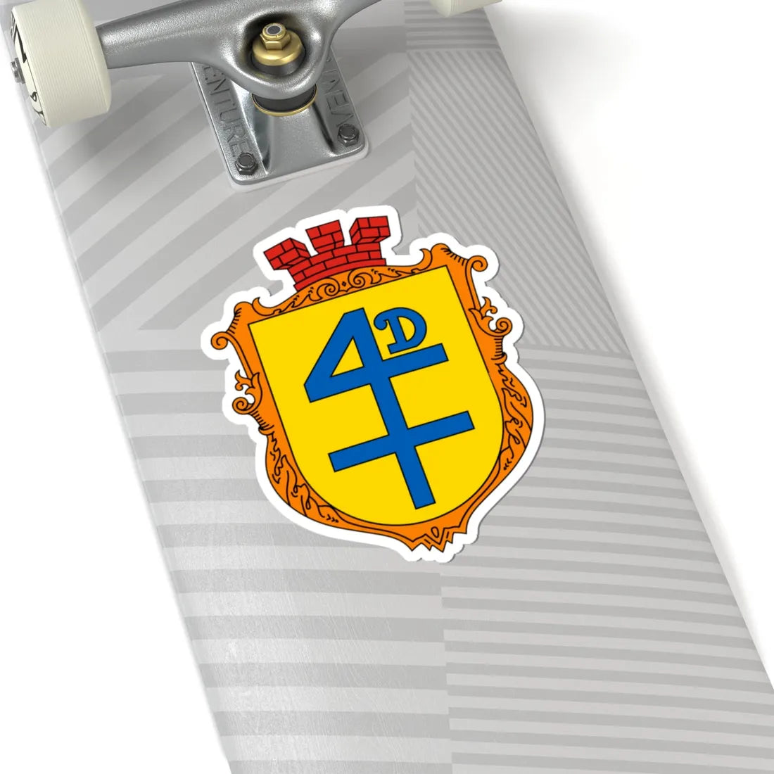 Coat of Arms Staryj Dobrotvir (Ukraine) (Coat of Arms) STICKER Vinyl Kiss-Cut Decal - The Sticker Space