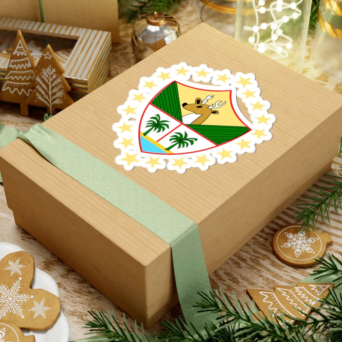 Coat of arms Suchitepéquez (Guatemala) (Coat of Arms) STICKER Vinyl Kiss-Cut Decal - The Sticker Space