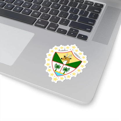 Coat of arms Suchitepéquez (Guatemala) (Coat of Arms) STICKER Vinyl Kiss-Cut Decal - The Sticker Space