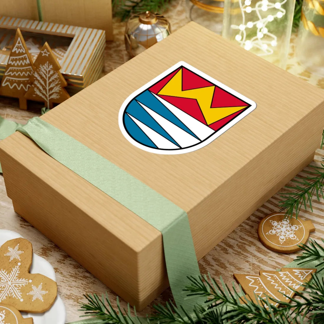 Coat of arms Weibern (Austria) (Coat of Arms) STICKER Vinyl Kiss-Cut Decal - The Sticker Space