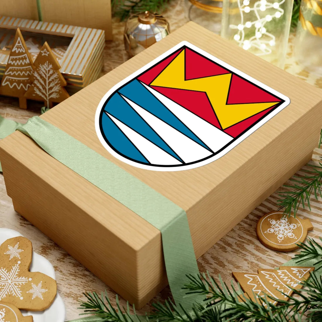 Coat of arms Weibern (Austria) (Coat of Arms) STICKER Vinyl Kiss-Cut Decal - The Sticker Space