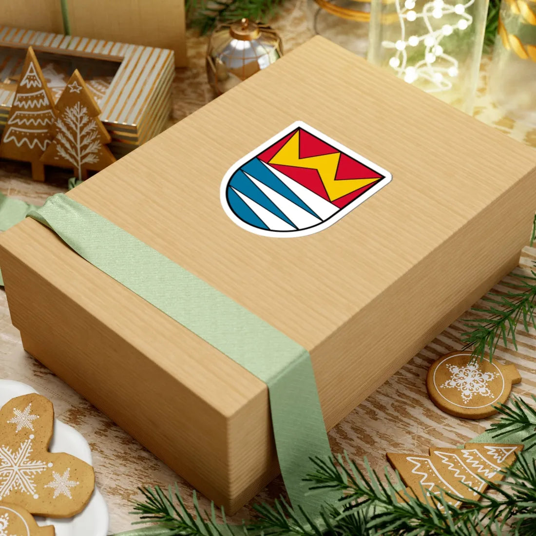 Coat of arms Weibern (Austria) (Coat of Arms) STICKER Vinyl Kiss-Cut Decal - The Sticker Space