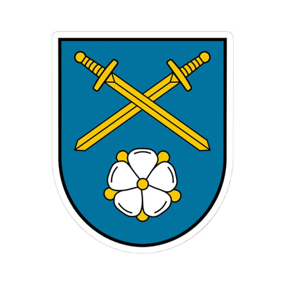 Coat of arms Wendling (Austria) (Coat of Arms) STICKER Vinyl Kiss-Cut Decal 4 Inch White - The Sticker Space