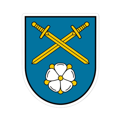 Coat of arms Wendling (Austria) (Coat of Arms) STICKER Vinyl Kiss-Cut Decal 6 Inch White - The Sticker Space