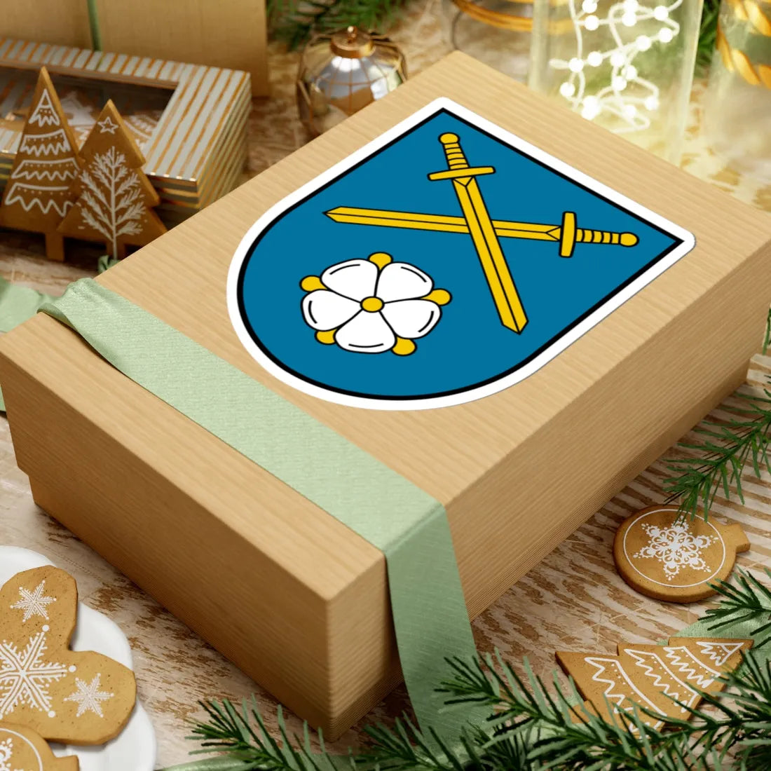 Coat of arms Wendling (Austria) (Coat of Arms) STICKER Vinyl Kiss-Cut Decal - The Sticker Space