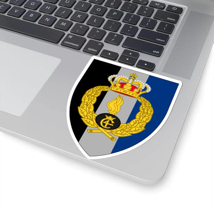 Coats of arms of HMAK (Denmark) (Coat of Arms) STICKER Vinyl Kiss-Cut Decal - The Sticker Space