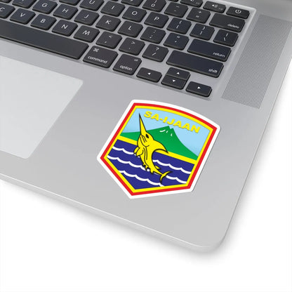 Coats of arms of Kotabaru Regency (Indonesia) (Coat of Arms) STICKER Vinyl Kiss-Cut Decal - The Sticker Space