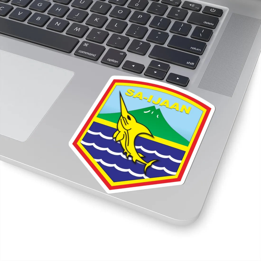 Coats of arms of Kotabaru Regency (Indonesia) (Coat of Arms) STICKER Vinyl Kiss-Cut Decal - The Sticker Space