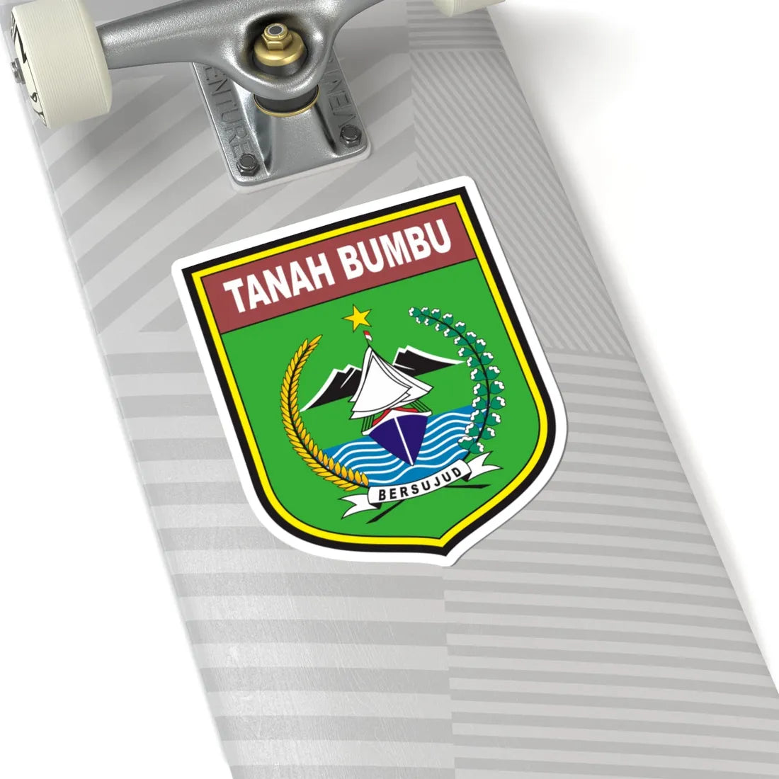 Coats of arms of Tanah Bumbu (Indonesia) (Coat of Arms) STICKER Vinyl Kiss-Cut Decal - The Sticker Space