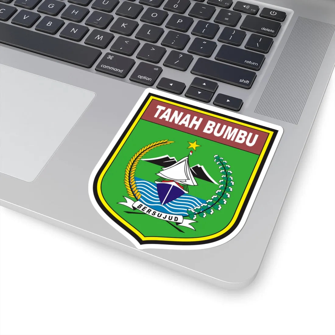 Coats of arms of Tanah Bumbu (Indonesia) (Coat of Arms) STICKER Vinyl Kiss-Cut Decal - The Sticker Space