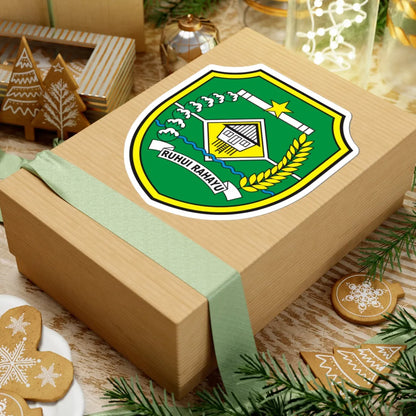 Coats of arms of Tapin Regency (Indonesia) (Coat of Arms) STICKER Vinyl Kiss-Cut Decal - The Sticker Space