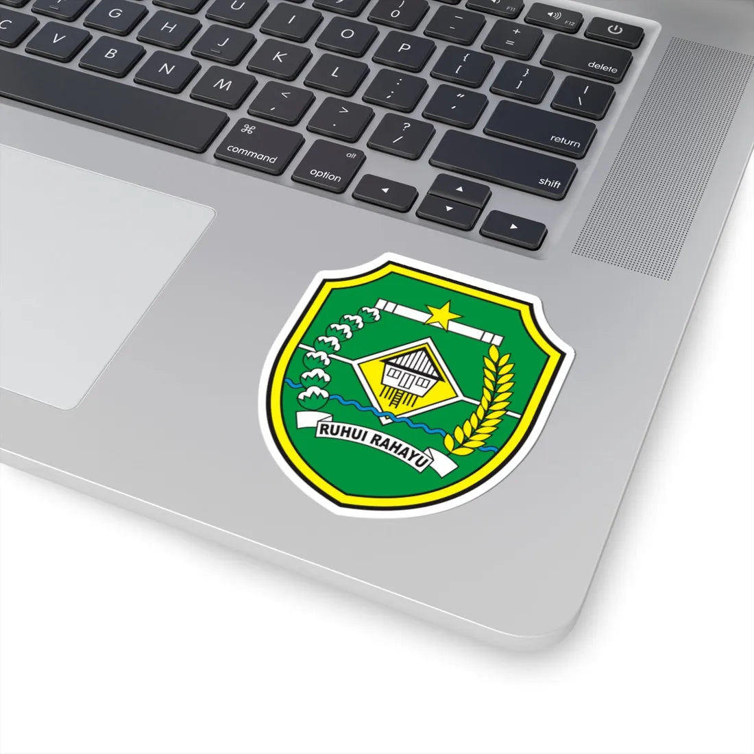 Coats of arms of Tapin Regency (Indonesia) (Coat of Arms) STICKER Vinyl Kiss-Cut Decal - The Sticker Space